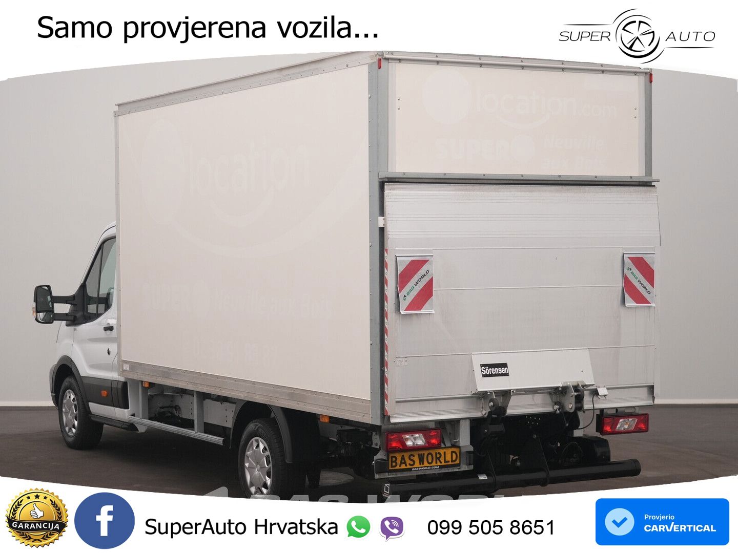 Ford Transit 130pk Laadklep Bakwagen Airco Cruise Eur 131 KS