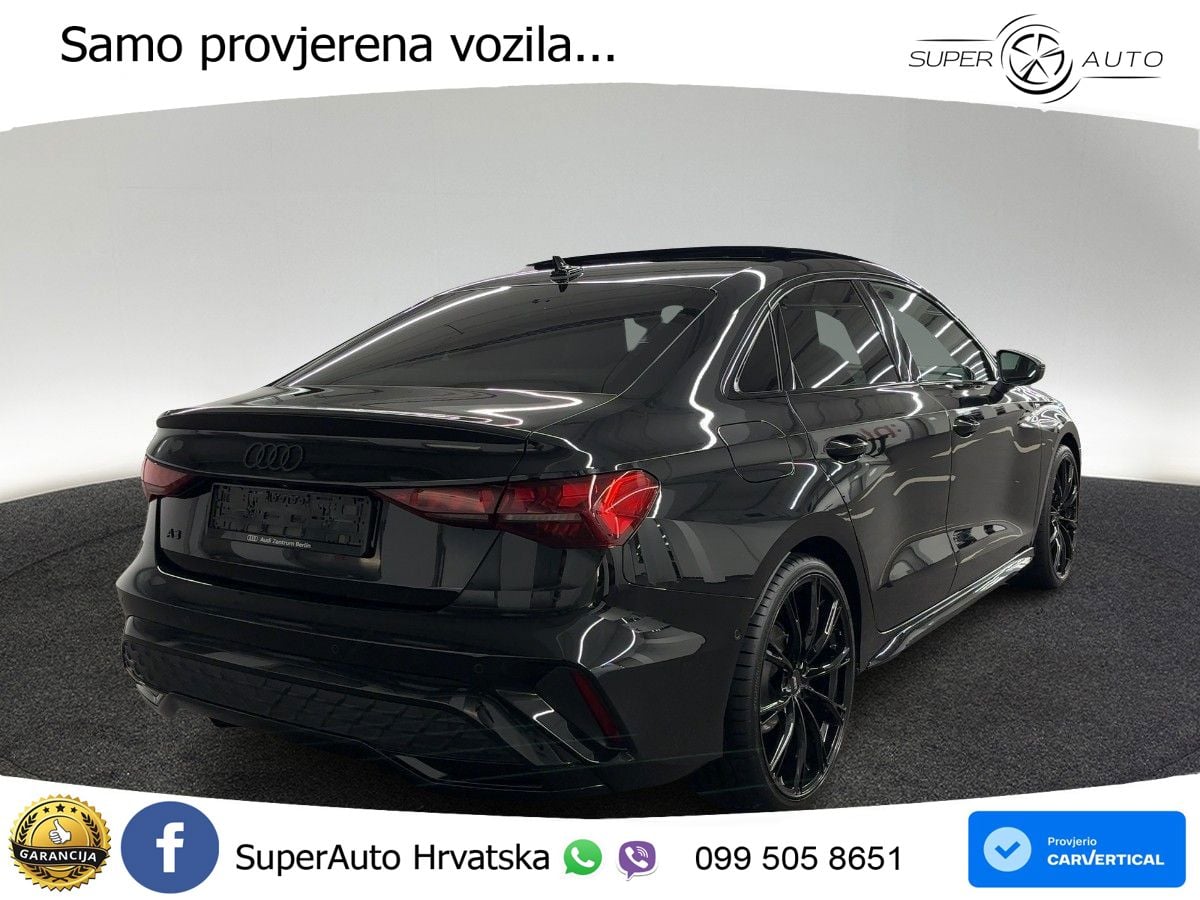 Audi A3 Limuzina 35 TFSI (150 KS) S tronic S line MATRIX+GR SJED+KAM