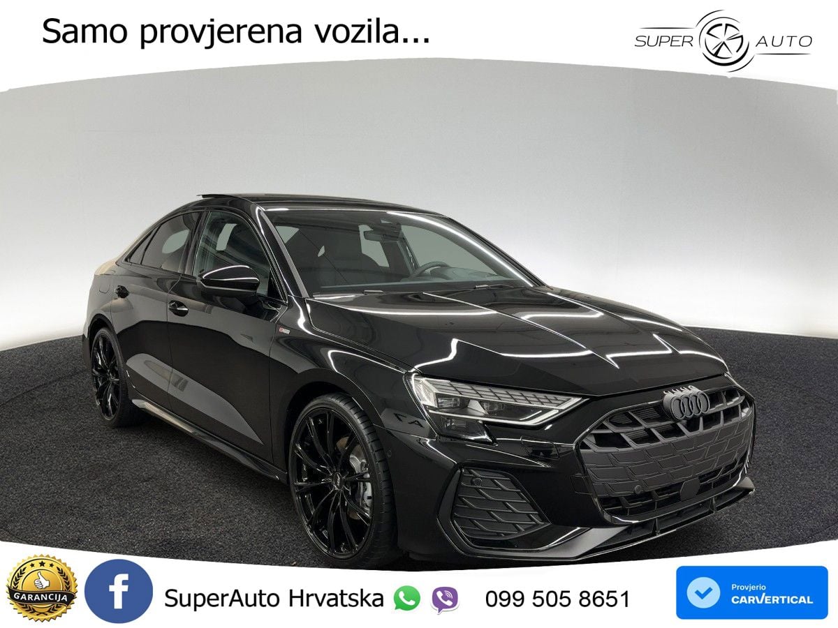 Audi A3 Limuzina 35 TFSI (150 KS) S tronic S line MATRIX+GR SJED+KAM