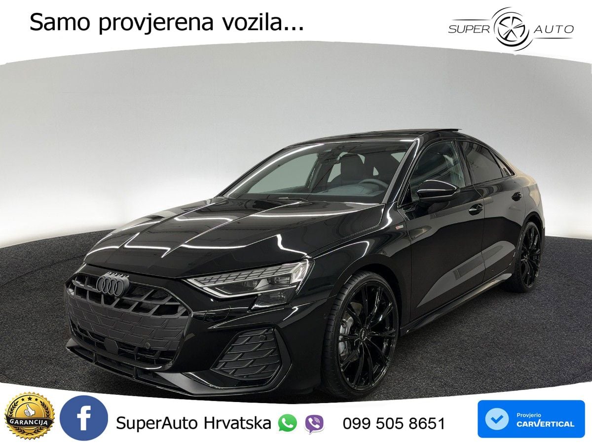 Audi A3 Limuzina 35 TFSI (150 KS) S tronic S line MATRIX+GR SJED+KAM