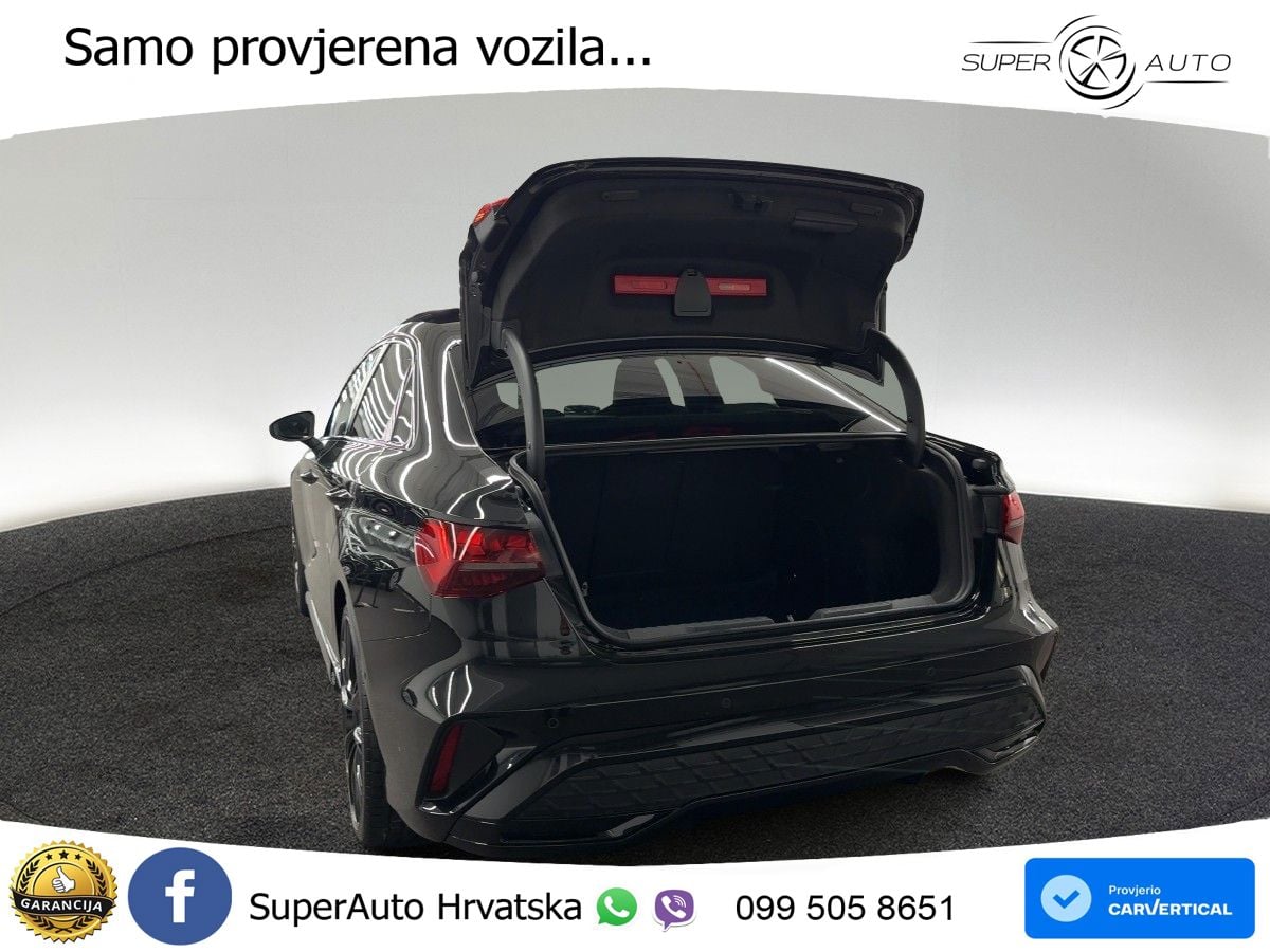 Audi A3 Limuzina 35 TFSI (150 KS) S tronic S line MATRIX+GR SJED+KAM