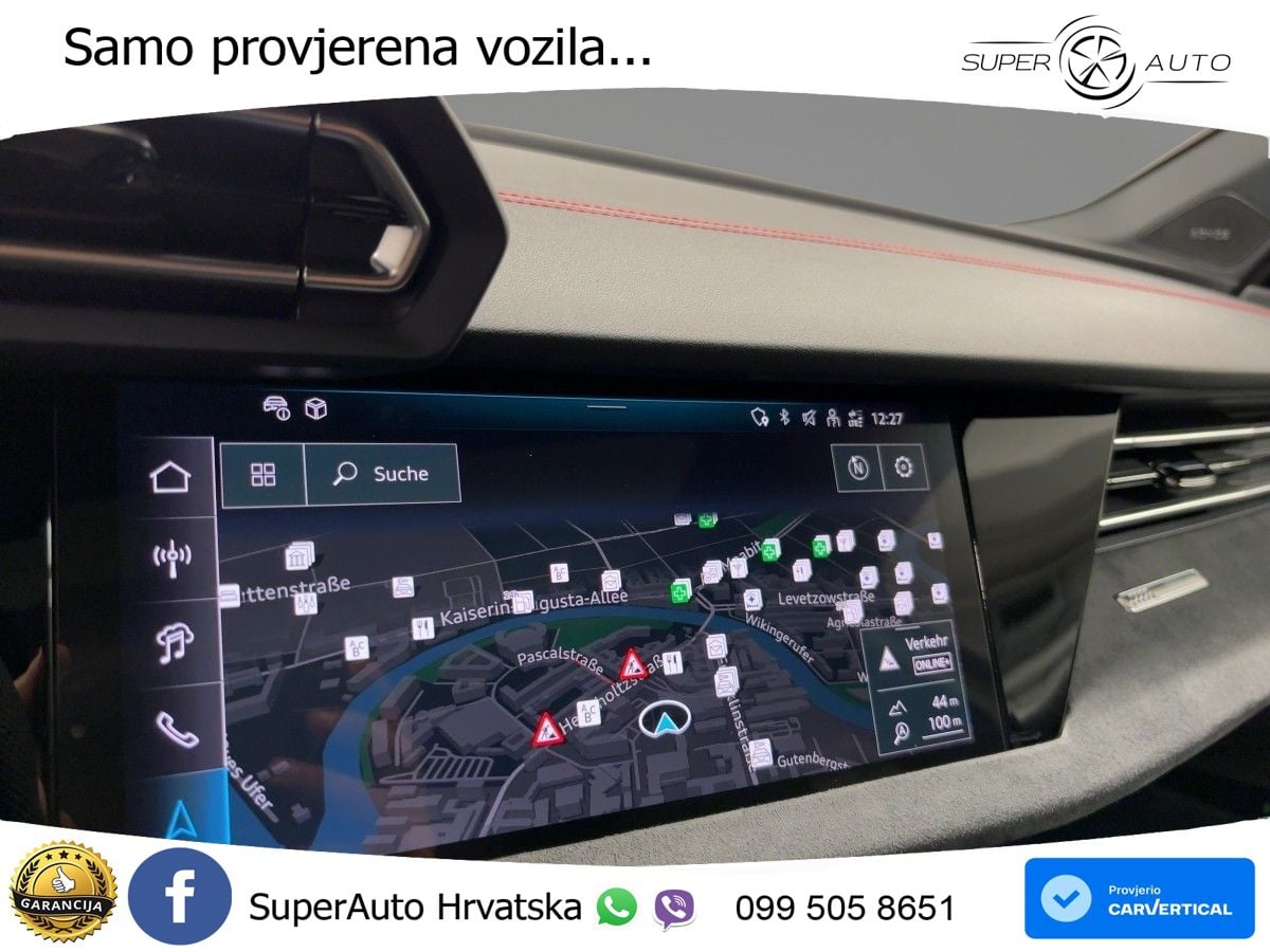 Audi A3 Limuzina 35 TFSI (150 KS) S tronic S line MATRIX+GR SJED+KAM