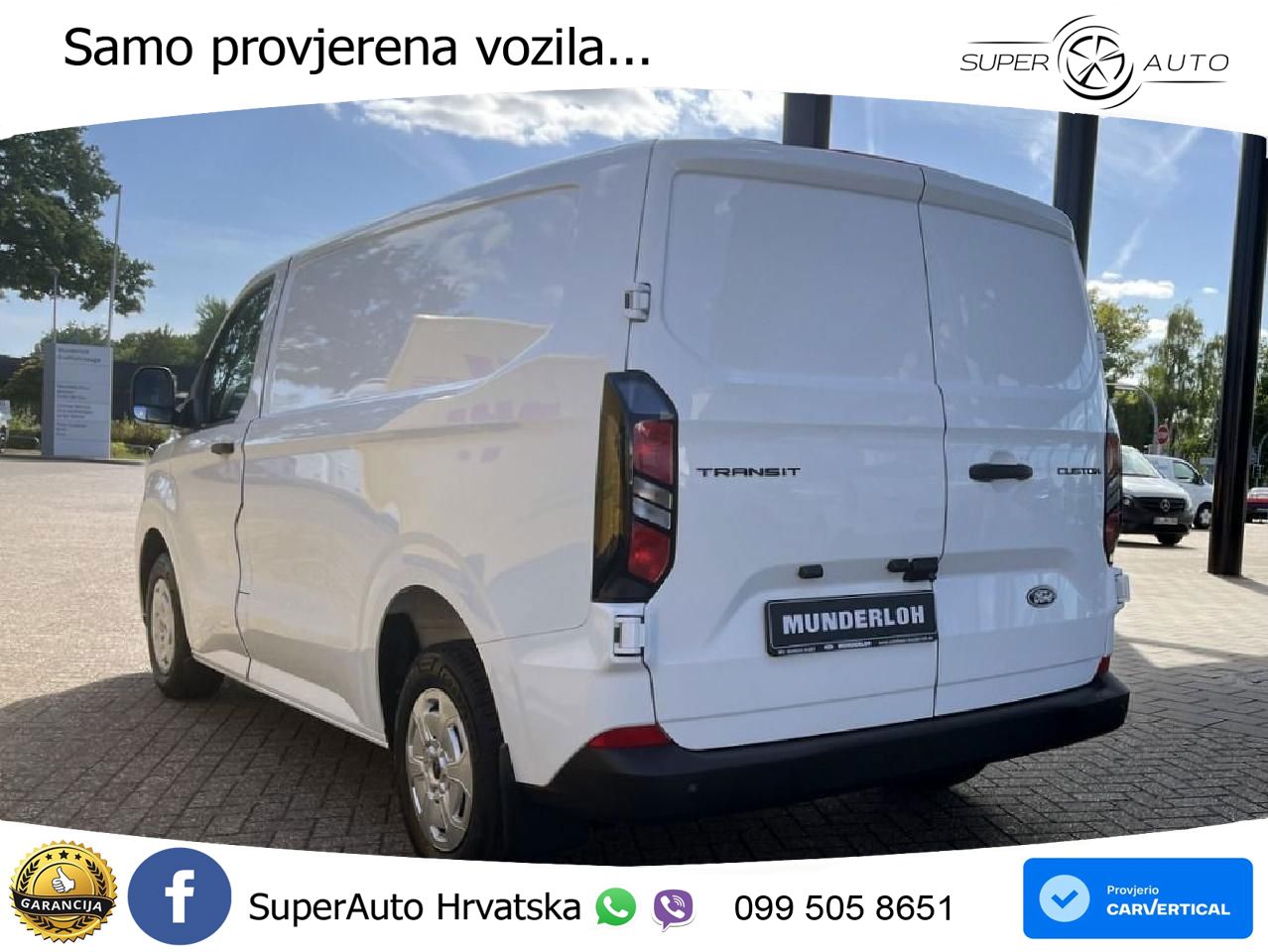 Ford Transit Custom Kasten 280 L1 Trend FWD 110 KS