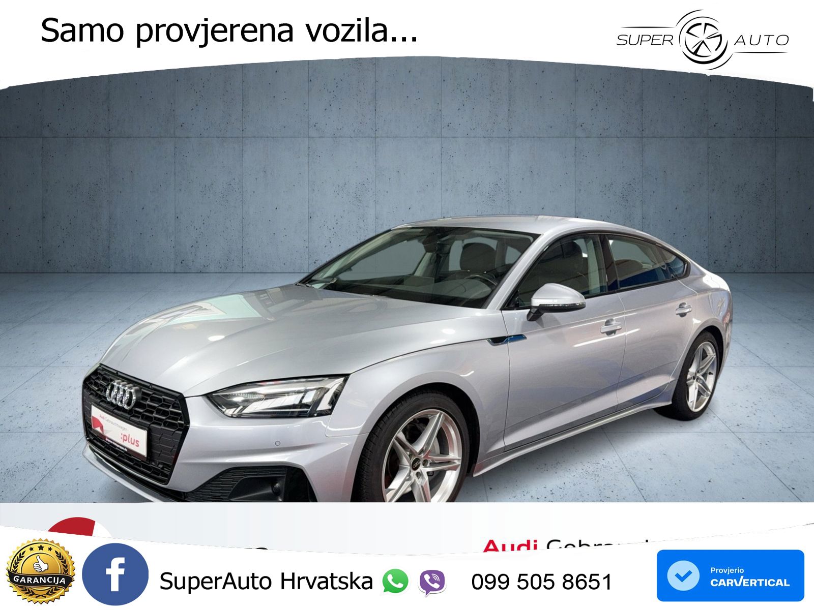 Audi A5 Sportback  40 TFSI (204 KS) S tronic advanced LED+GR SJED+ACC