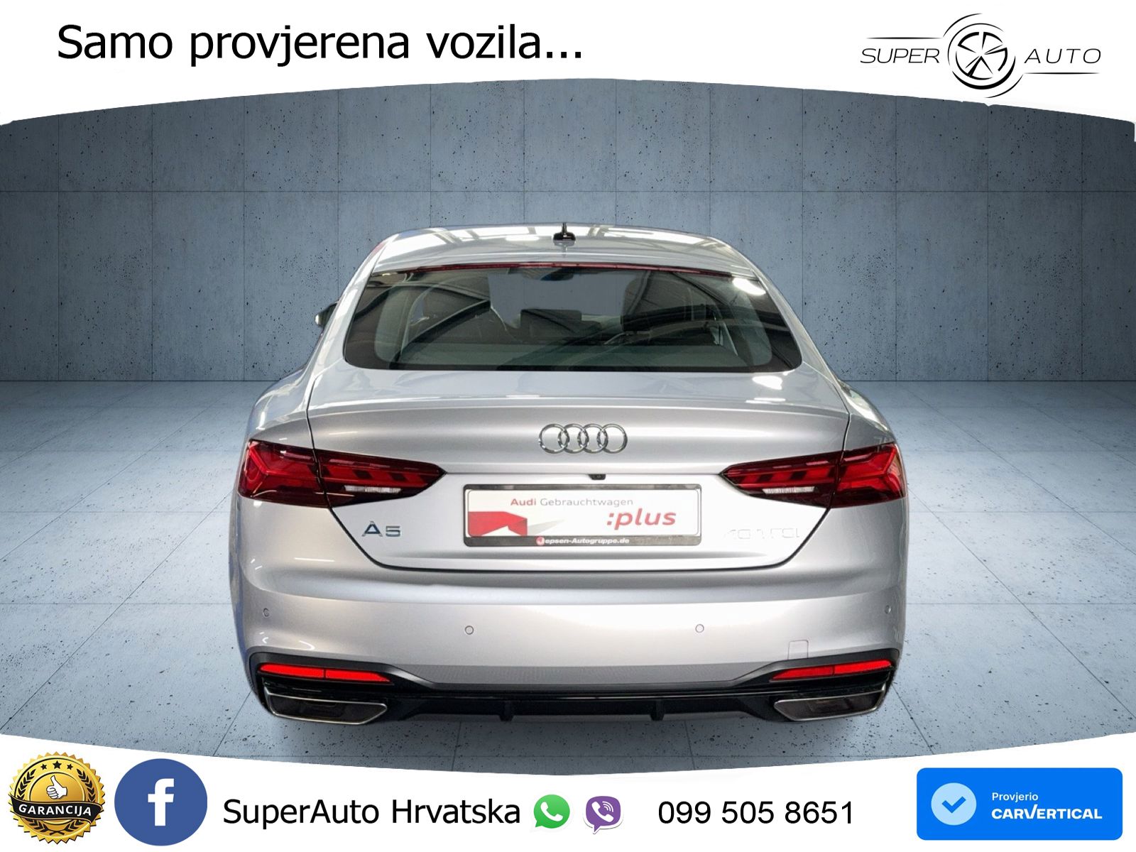Audi A5 Sportback  40 TFSI (204 KS) S tronic advanced LED+GR SJED+ACC