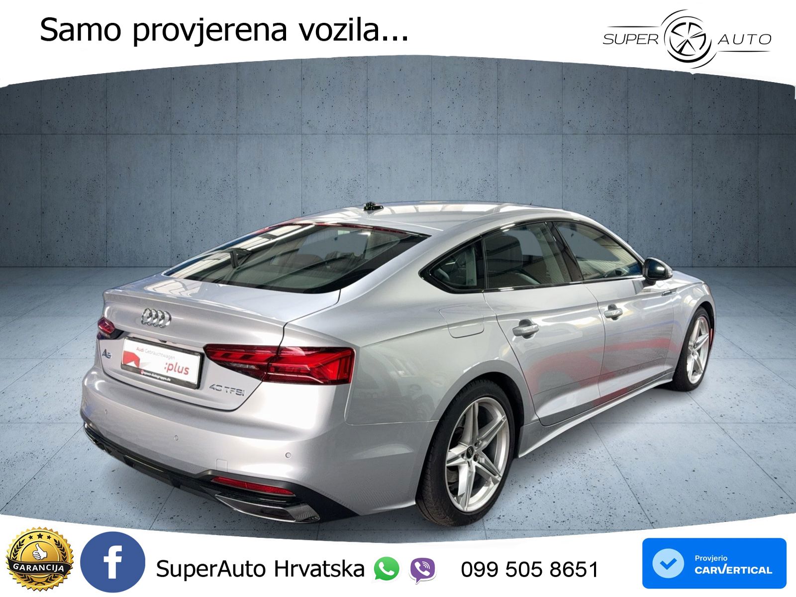 Audi A5 Sportback  40 TFSI (204 KS) S tronic advanced LED+GR SJED+ACC