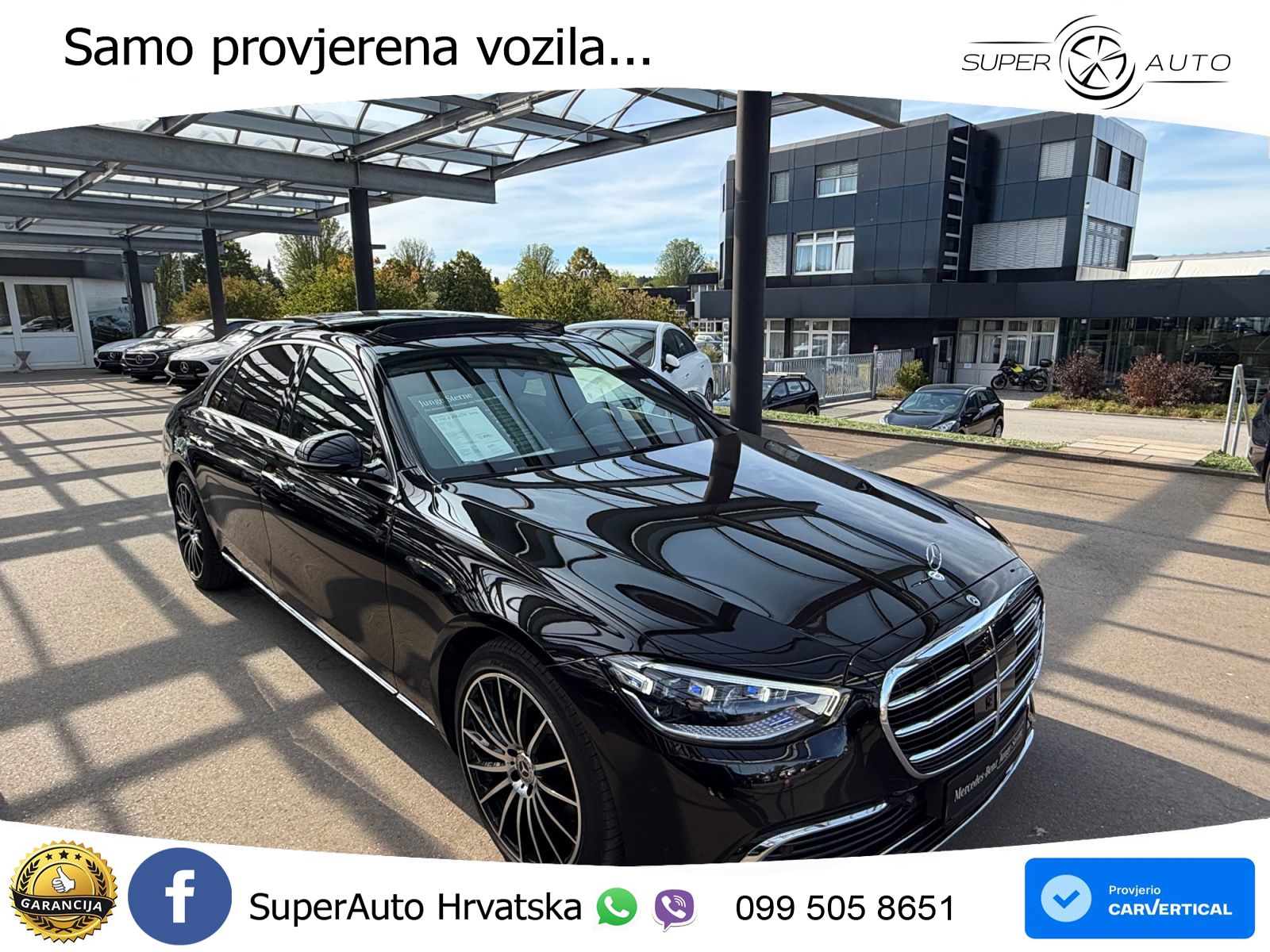 Mercedes S 350d (313 KS) EQ Boost 4MATIC 9G-TRONIC ZRAČNI+ACC+GR SJED+360+PANO