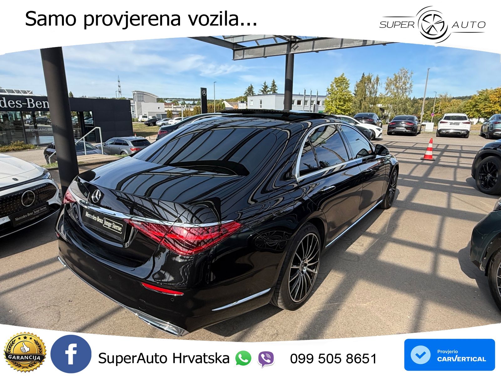 Mercedes S 350d (313 KS) EQ Boost 4MATIC 9G-TRONIC ZRAČNI+ACC+GR SJED+360+PANO