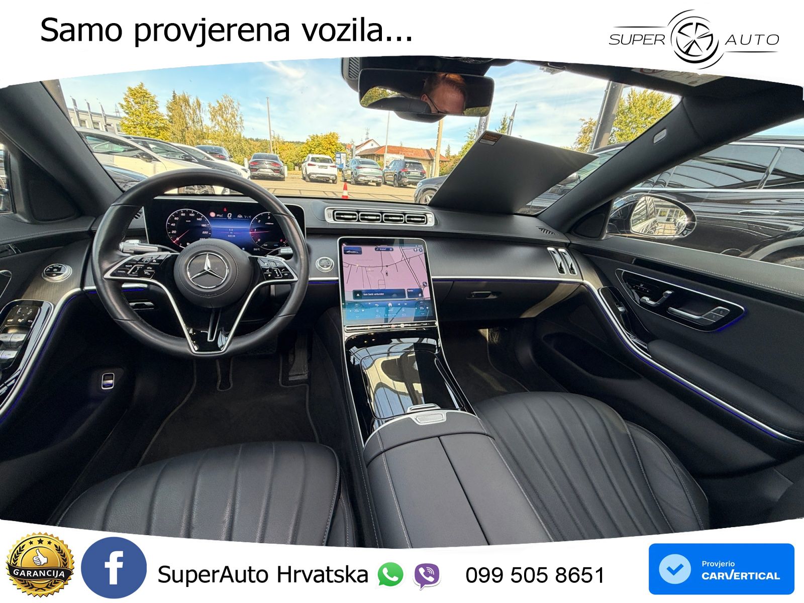 Mercedes S 350d (313 KS) EQ Boost 4MATIC 9G-TRONIC ZRAČNI+ACC+GR SJED+360+PANO