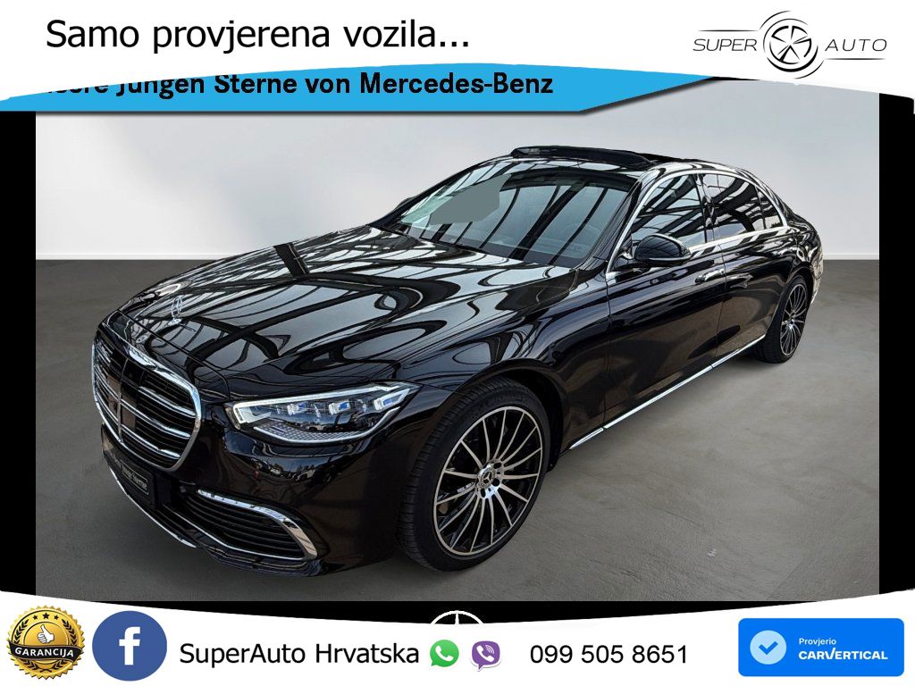 Mercedes S 350d (313 KS) EQ Boost 4MATIC 9G-TRONIC ZRAČNI+ACC+GR SJED+360+PANO