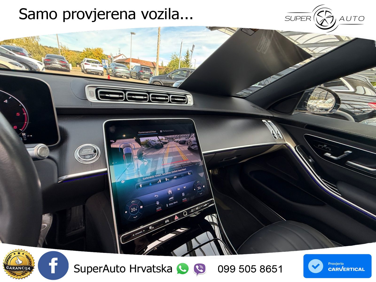 Mercedes S 350d (313 KS) EQ Boost 4MATIC 9G-TRONIC ZRAČNI+ACC+GR SJED+360+PANO