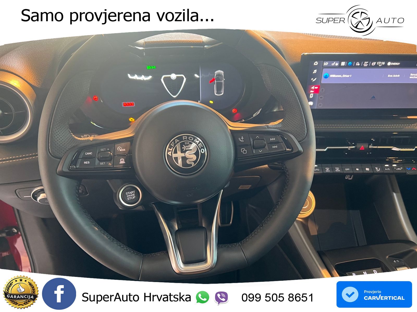 Alfa Romeo Tonale 1.5 VGT (160 KS) 48V-Hybrid TCT LED+GR SJED+ACC
