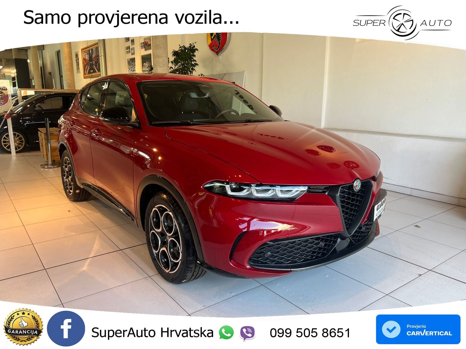 Alfa Romeo Tonale 1.5 VGT (160 KS) 48V-Hybrid TCT LED+GR SJED+ACC