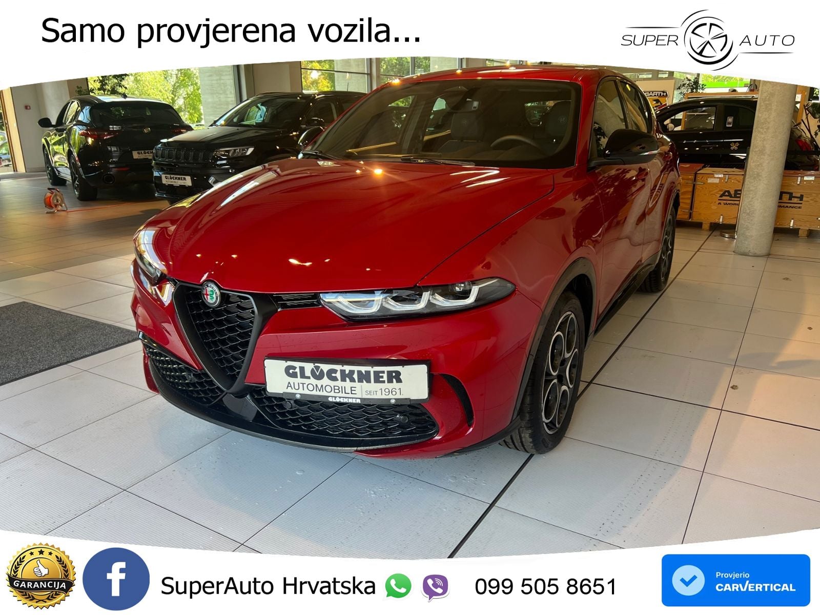Alfa Romeo Tonale 1.5 VGT (160 KS) 48V-Hybrid TCT LED+GR SJED+ACC
