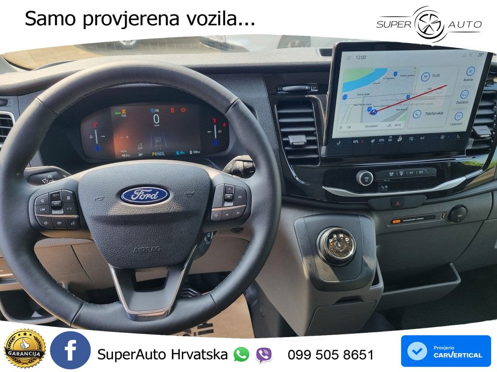 Ford e-Transit 350 L3H2 89kWh Trend Kasten Führersche 184 KS