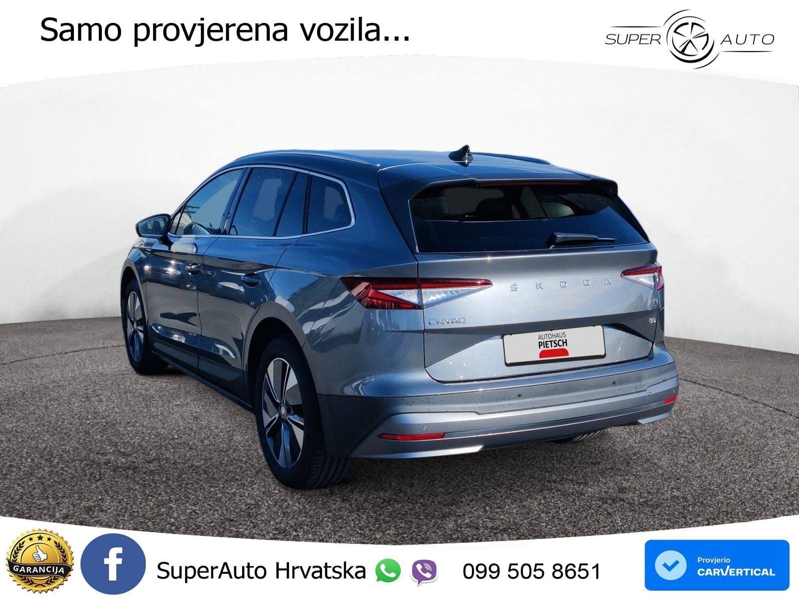 Škoda Enyaq iV 80 82 kWh (204 KS) LED+GR SJED+ACC