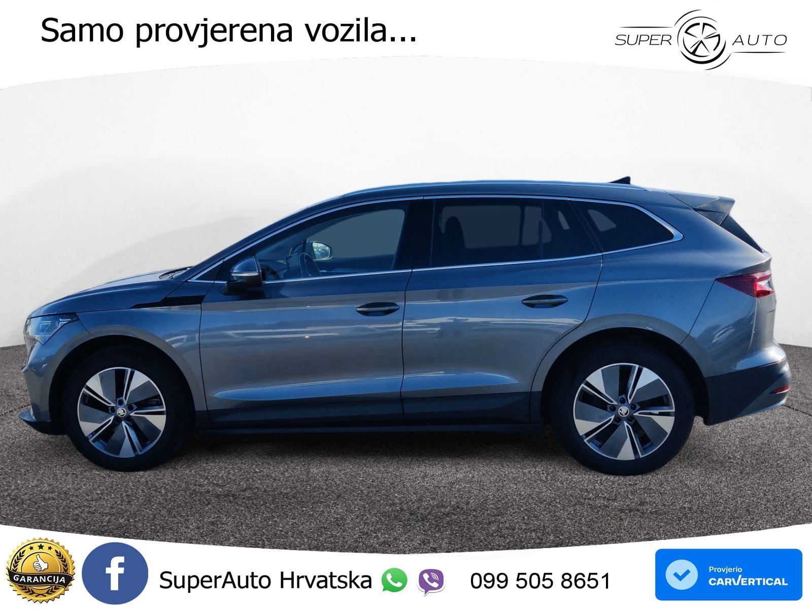Škoda Enyaq iV 80 82 kWh (204 KS) LED+GR SJED+ACC