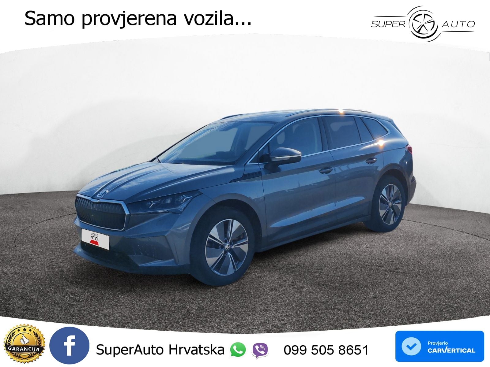 Škoda Enyaq iV 80 82 kWh (204 KS) LED+GR SJED+ACC