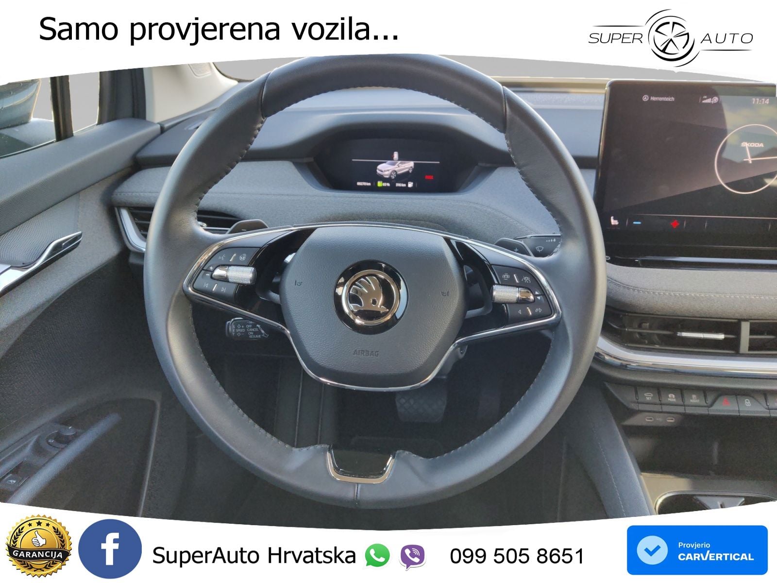Škoda Enyaq iV 80 82 kWh (204 KS) LED+GR SJED+ACC