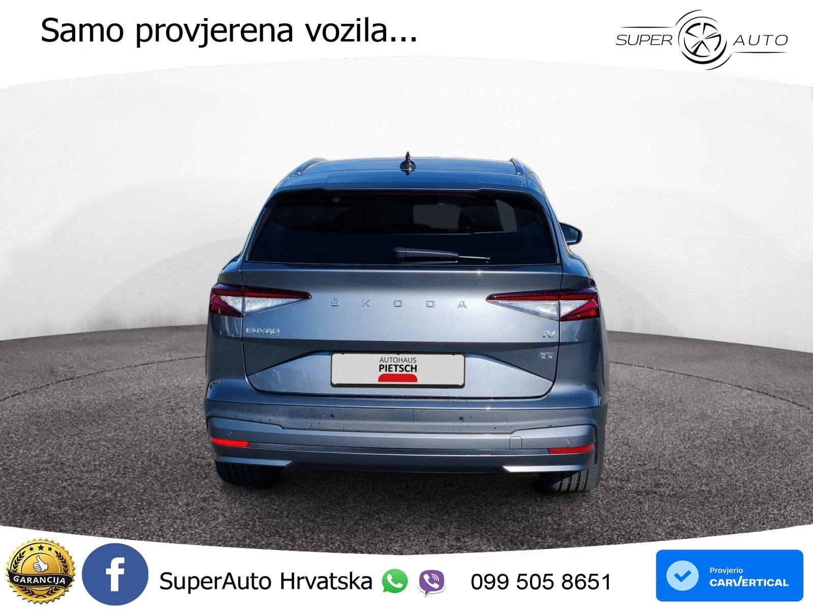 Škoda Enyaq iV 80 82 kWh (204 KS) LED+GR SJED+ACC