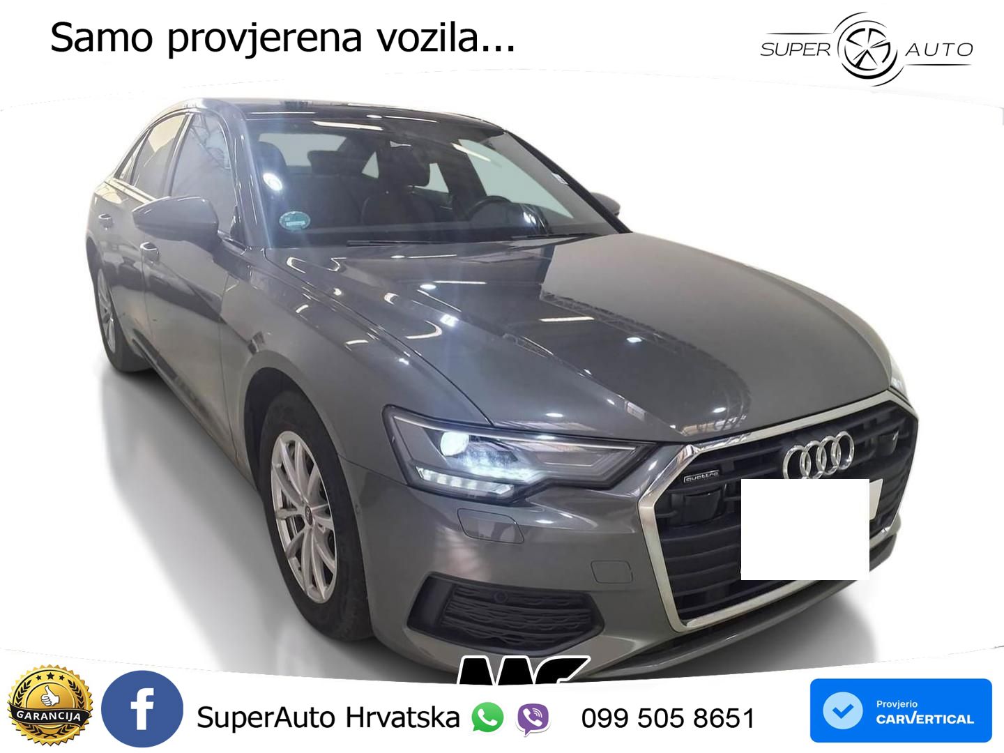Audi A6 45 TDI V6 (245 KS) quattro ultra S tronic LED+GR SJED+ACC