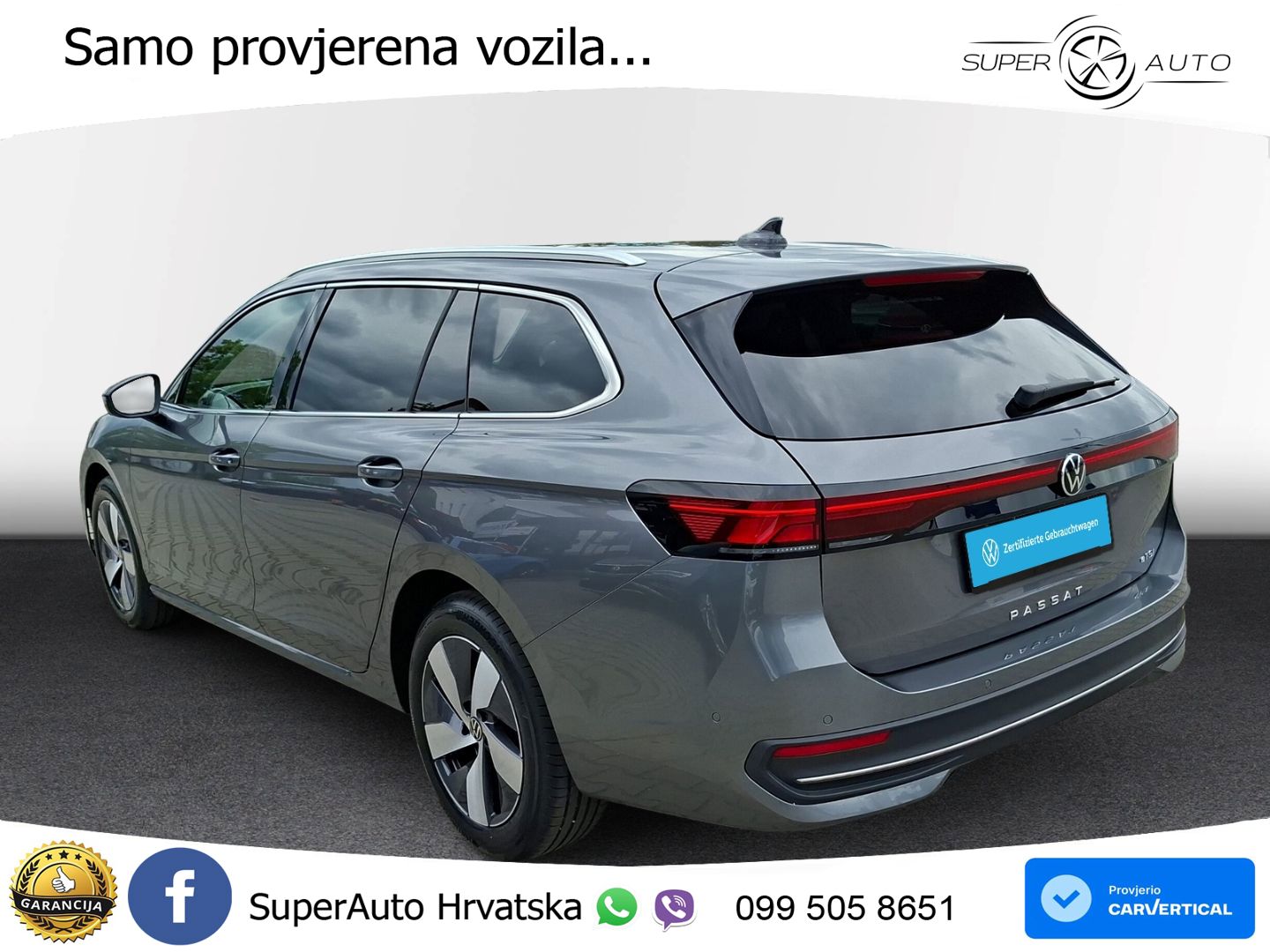 Volkswagen Passat Variant 1.5 eTSI (150 KS) DSG Business LED+GR SJED+ACC
