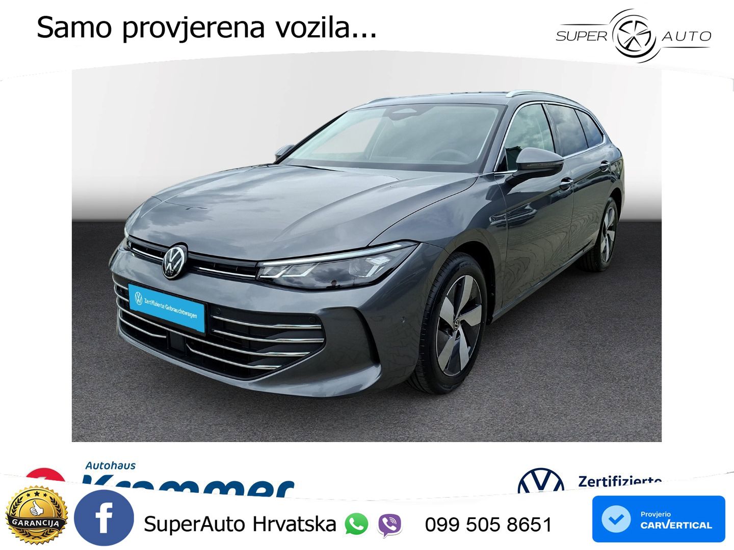 Volkswagen Passat Variant 1.5 eTSI (150 KS) DSG Business LED+GR SJED+ACC