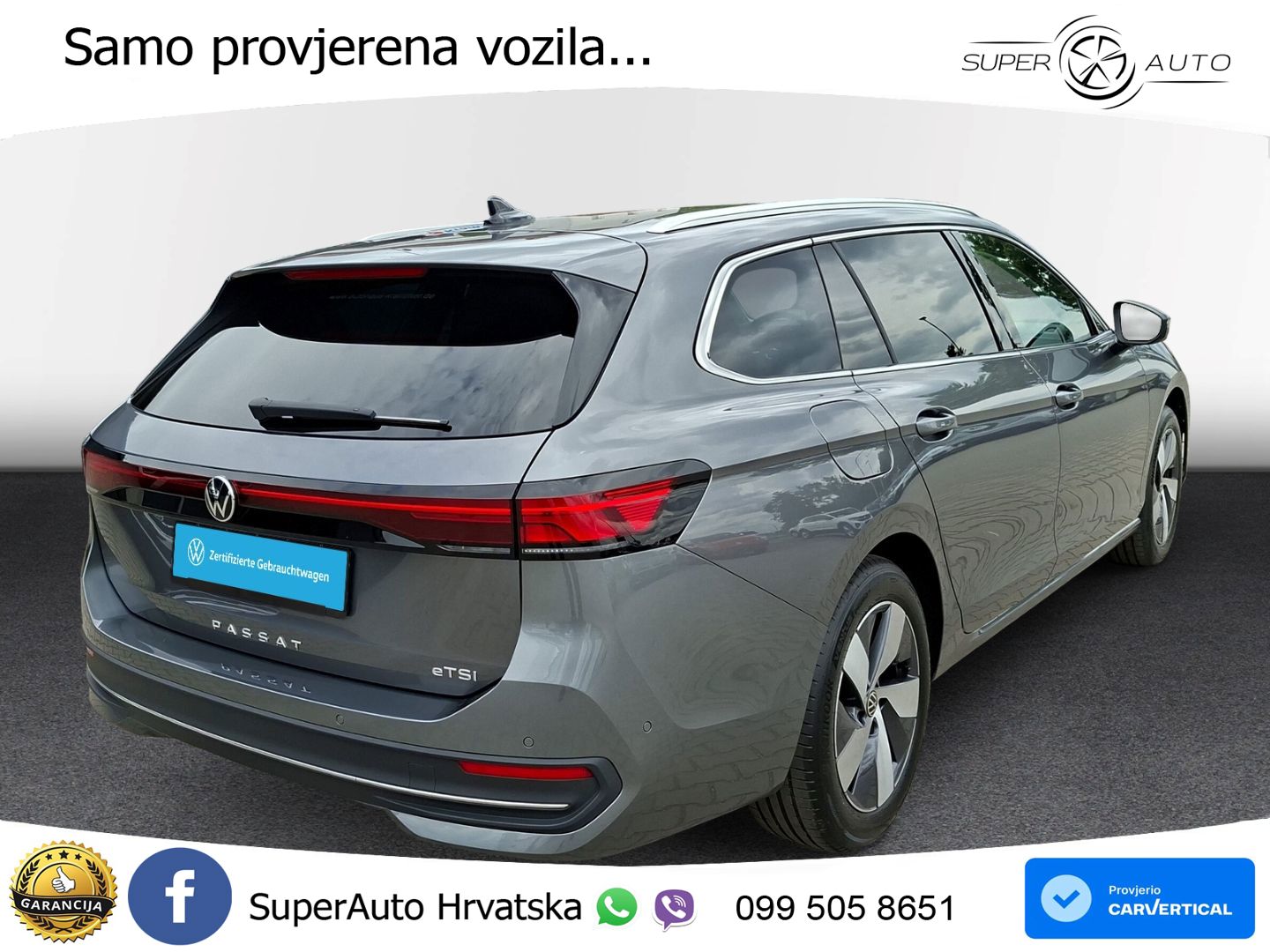 Volkswagen Passat Variant 1.5 eTSI (150 KS) DSG Business LED+GR SJED+ACC