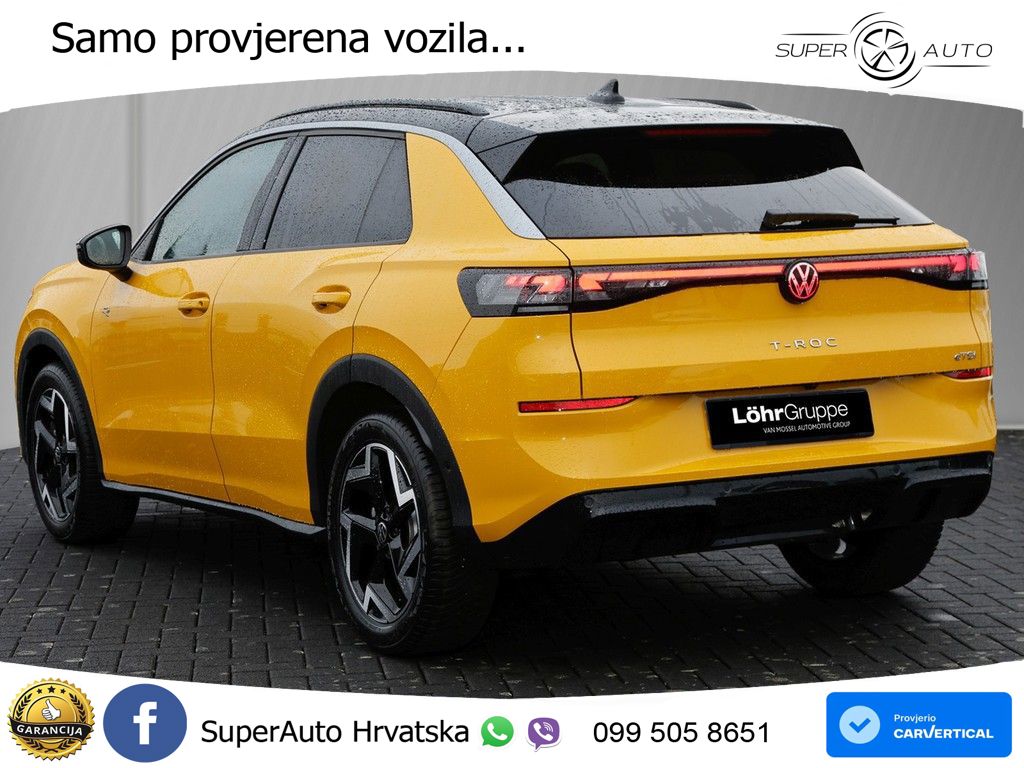Volkswagen T-Roc 1.5 eTSI (150 KS)  DSG R-Line MATRIX+GR SJED+KAM