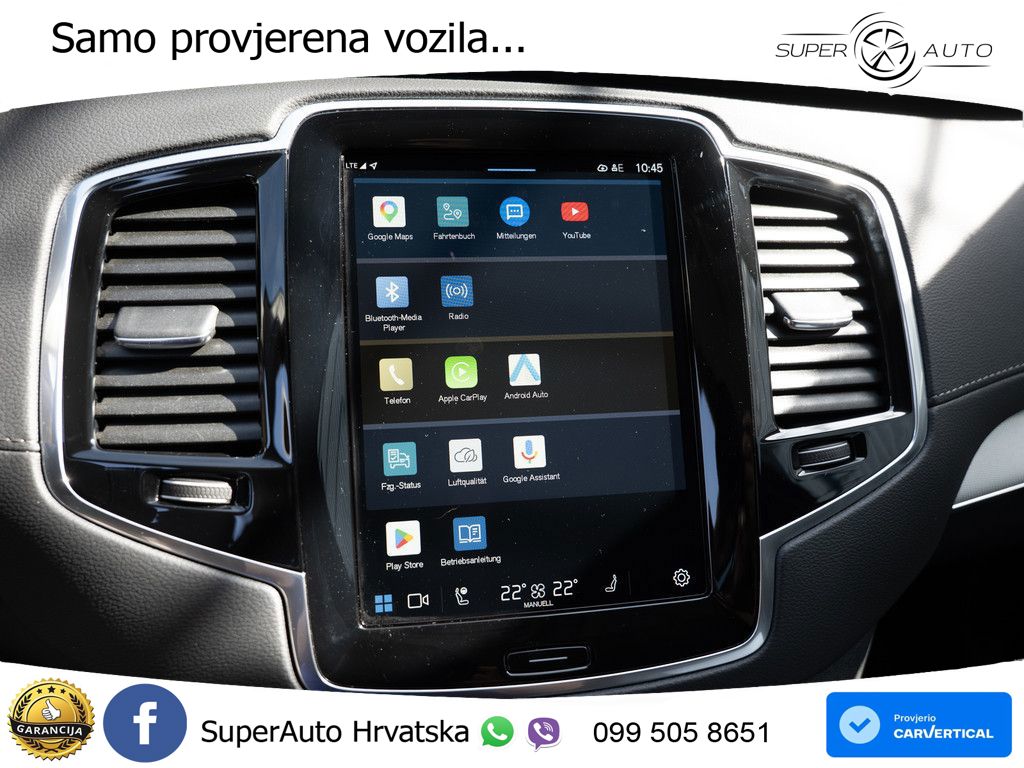 Volvo XC90 2.0 B5 Diesel AWD Automatic LED+GR SJED+ACC