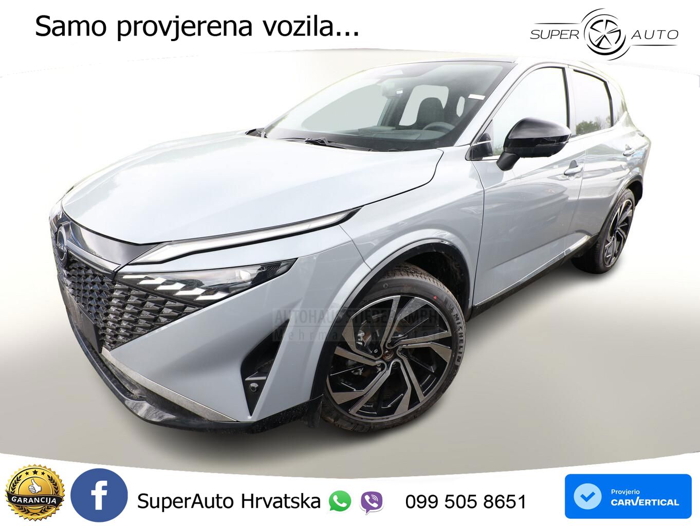 Nissan Qashqai 1.3 DIG-T (158 KS) Xtronic Tekna LED+GR SJED+ACC
