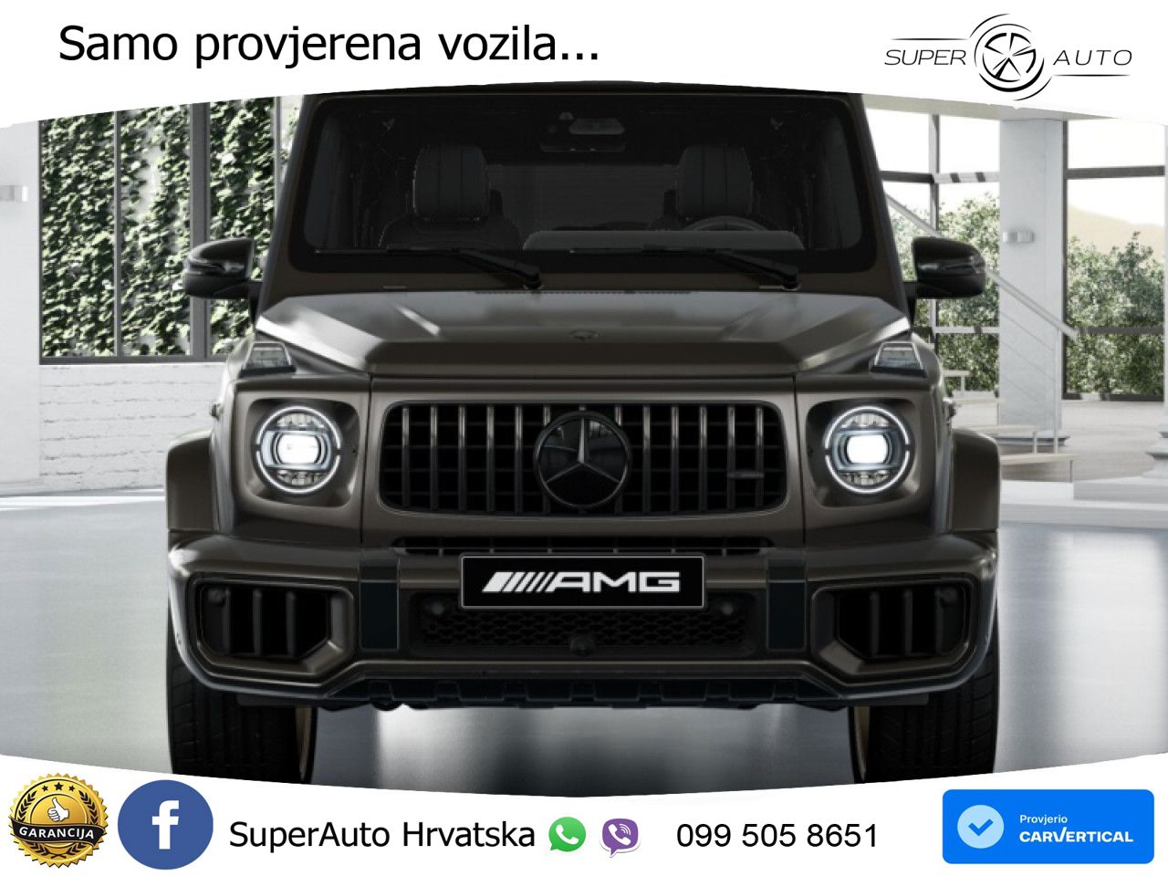 Mercedes AMG G 63 Long V8 (585 KS) 4MATIC 9G-TRONIC AMG SPEEDSHIFT TCT