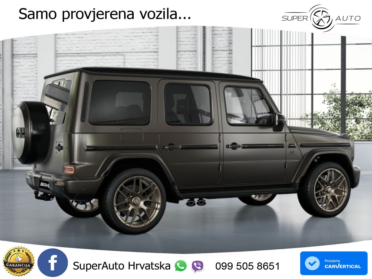 Mercedes AMG G 63 Long V8 (585 KS) 4MATIC 9G-TRONIC AMG SPEEDSHIFT TCT