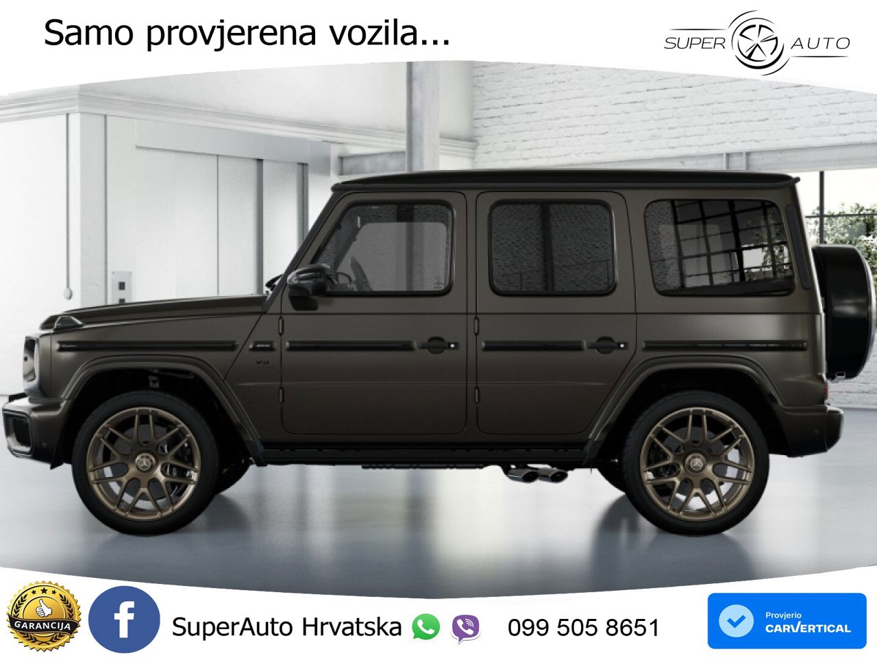 Mercedes AMG G 63 Long V8 (585 KS) 4MATIC 9G-TRONIC AMG SPEEDSHIFT TCT