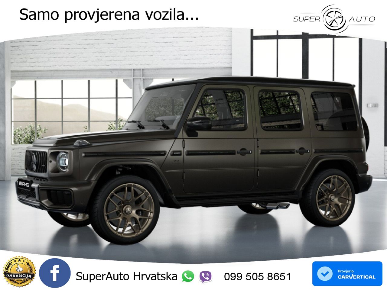 Mercedes AMG G 63 Long V8 (585 KS) 4MATIC 9G-TRONIC AMG SPEEDSHIFT TCT