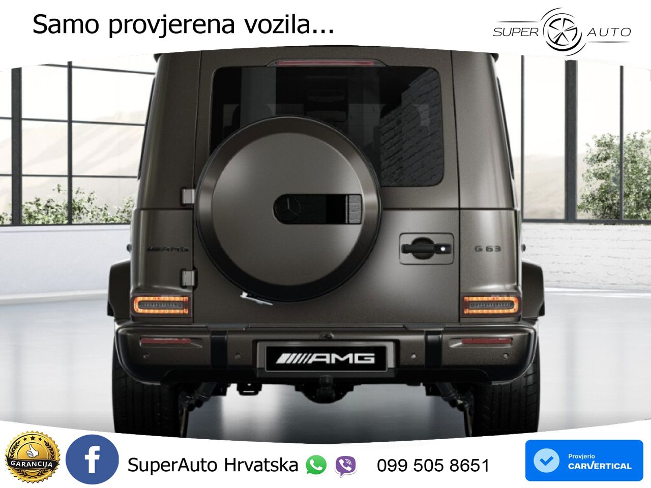 Mercedes AMG G 63 Long V8 (585 KS) 4MATIC 9G-TRONIC AMG SPEEDSHIFT TCT