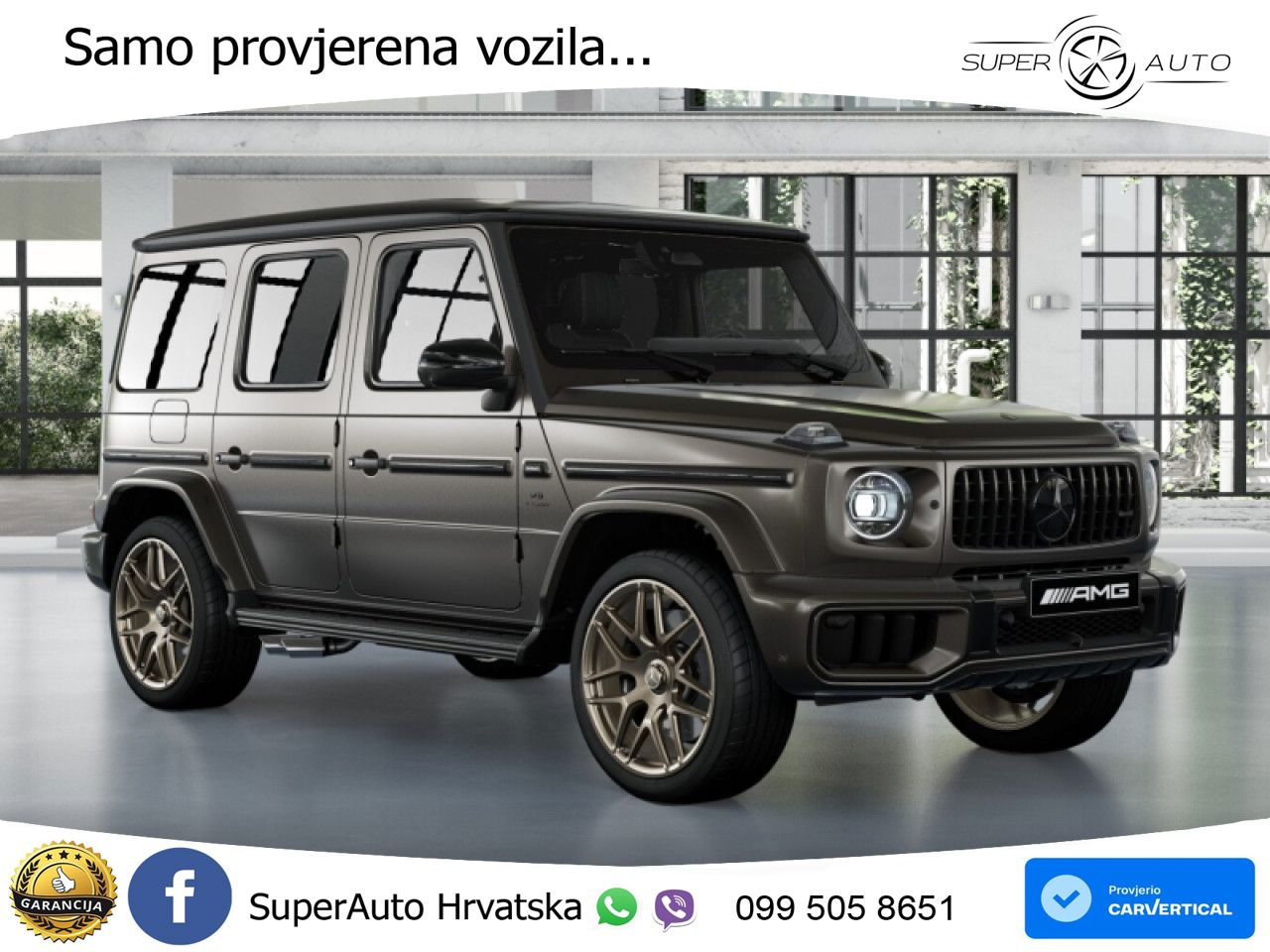 Mercedes AMG G 63 Long V8 (585 KS) 4MATIC 9G-TRONIC AMG SPEEDSHIFT TCT