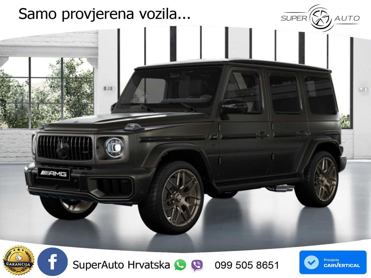 Mercedes AMG G 63 Long V8 (585 KS) 4MATIC 9G-TRONIC AMG SPEEDSHIFT TCT