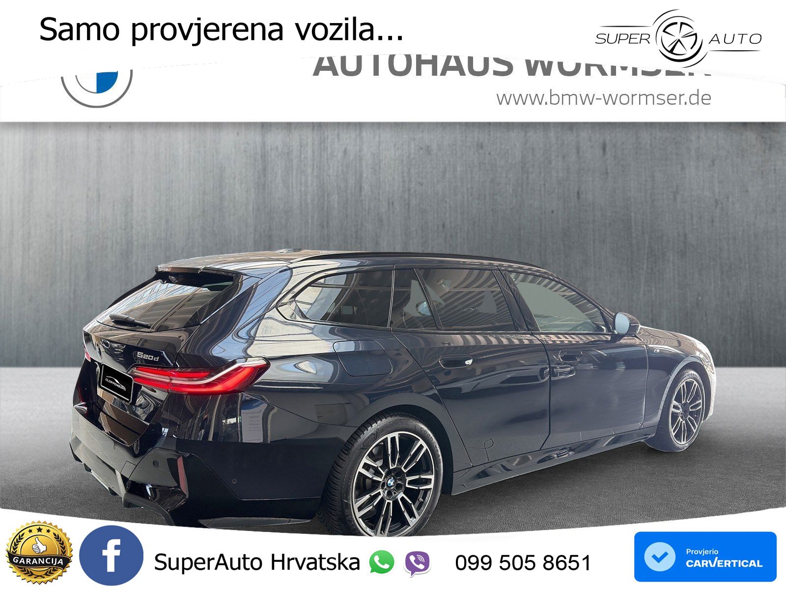 BMW 520d Touring (197 KS) Steptronic M Sport LED+GR SJED+ACC