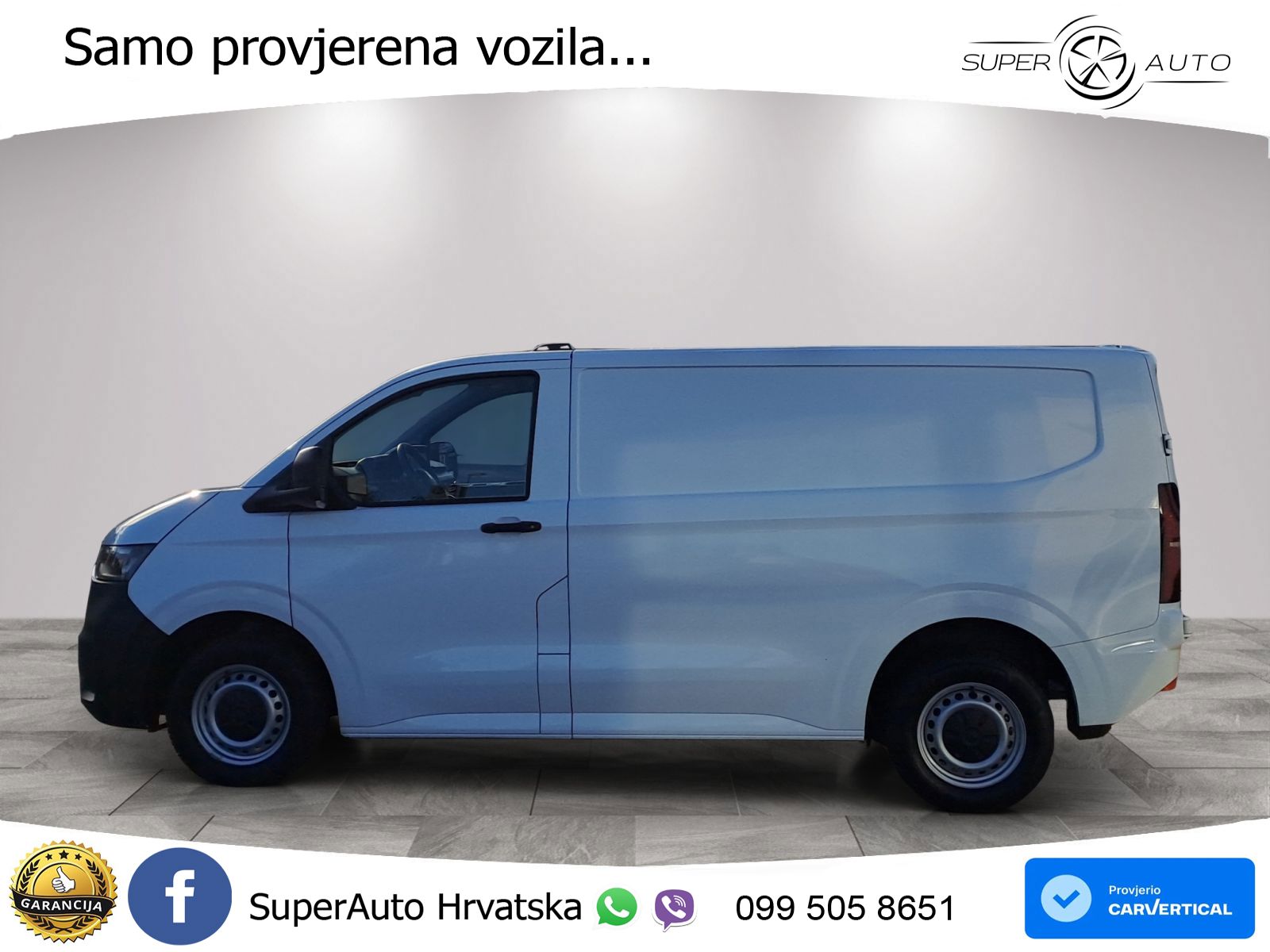 Volkswagen T7 Transporter Kasten 2.0 TDI KR Sitzhz/08.30Gar 150 KS