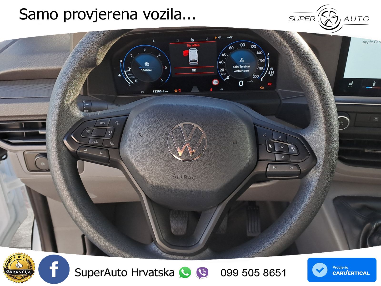 Volkswagen T7 Transporter Kasten 2.0 TDI KR Sitzhz/08.30Gar 150 KS