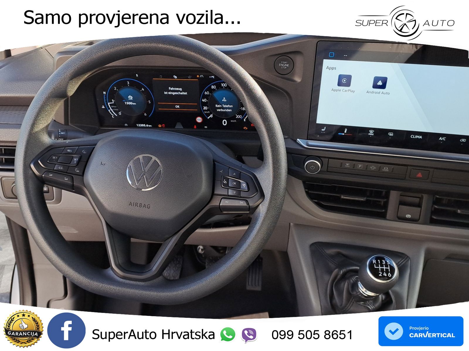 Volkswagen T7 Transporter Kasten 2.0 TDI KR Sitzhz/08.30Gar 150 KS