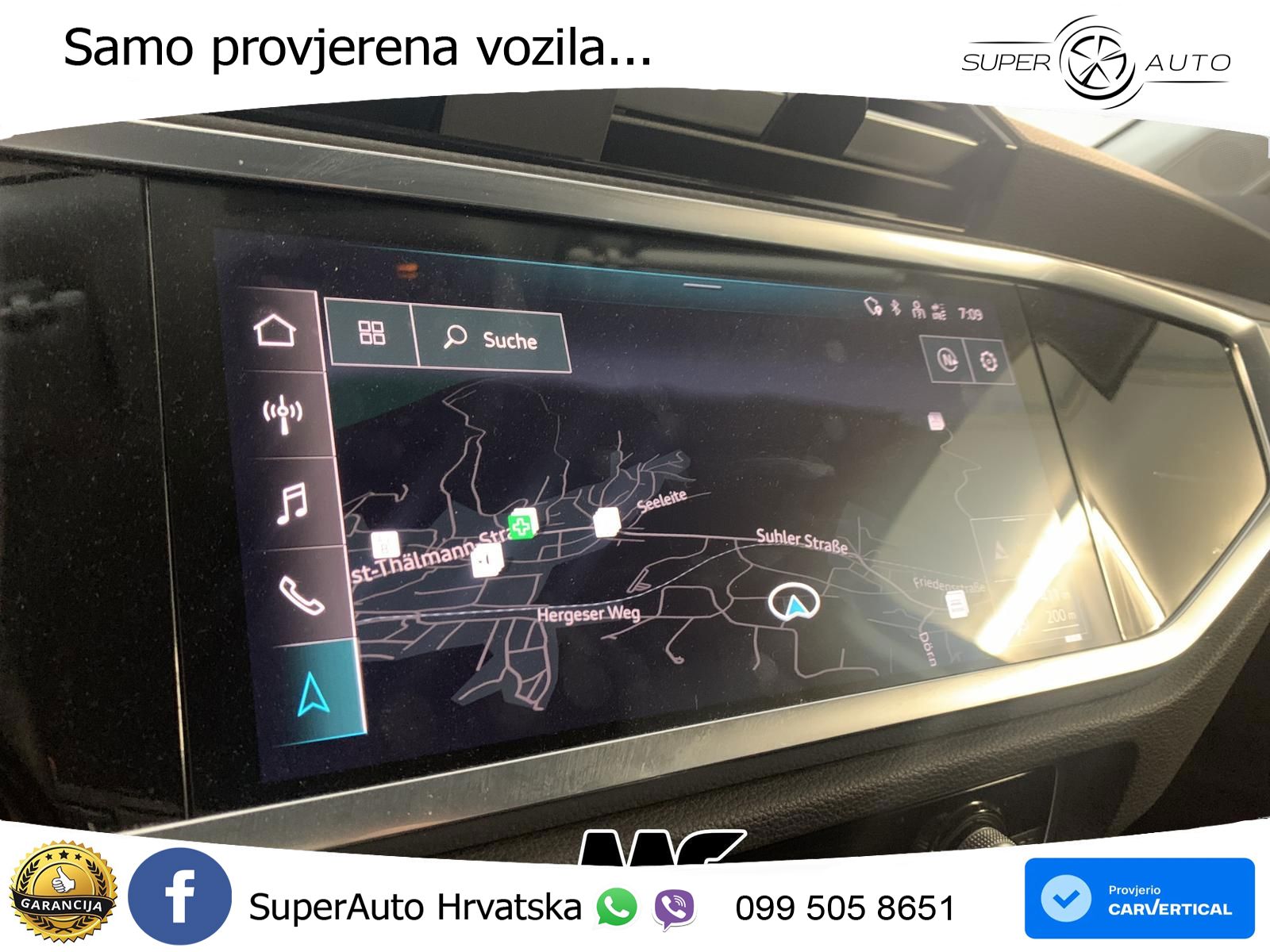 Audi Q3 Sportback 40 TDI (200 KS) quattro S tronic S line LED+GR SJED+ACC