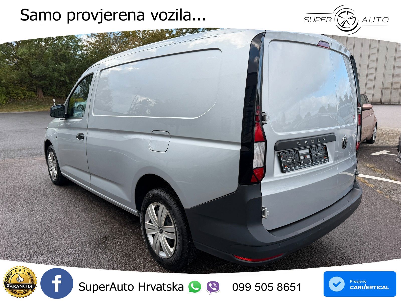 Volkswagen Caddy Cargo Maxi*KLIMA*PDC*TEMP*3 Stück 102 KS
