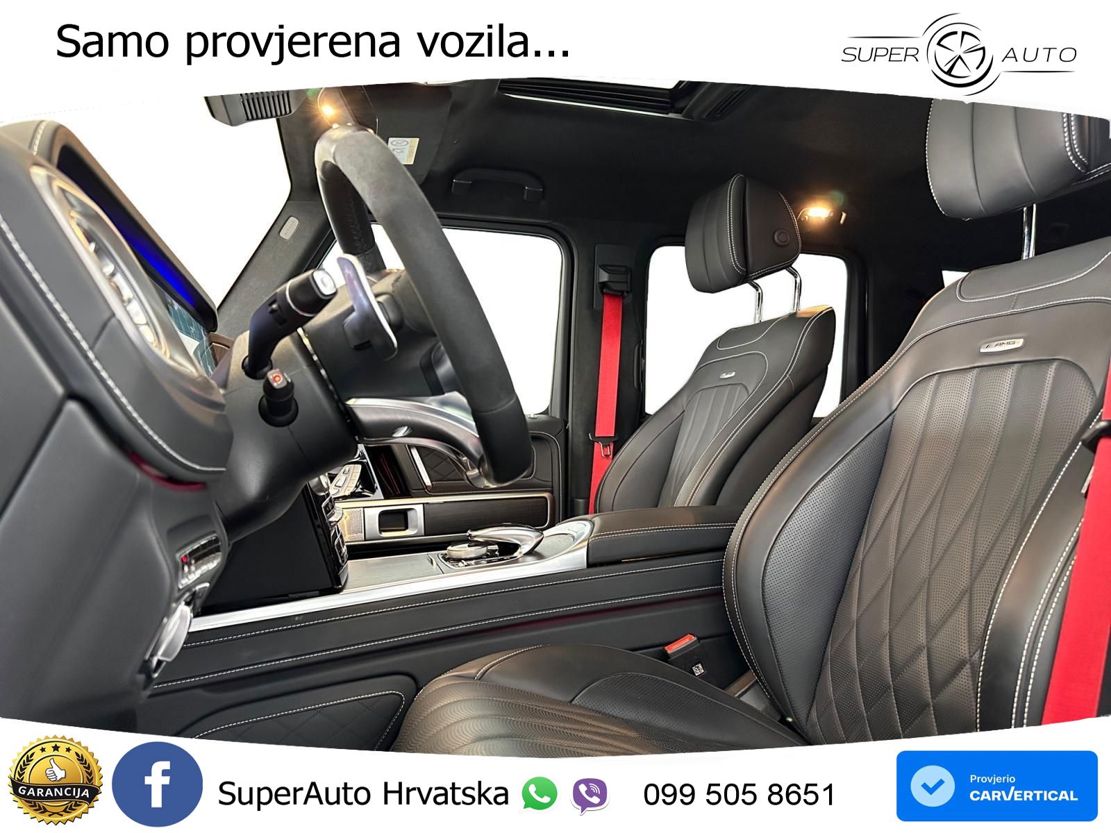 Mercedes AMG G 63 Long V8 (585 KS) 4MATIC 9G-TRONIC AMG SPEEDSHIFT PLUS Superior LED+GR SJED+ACC