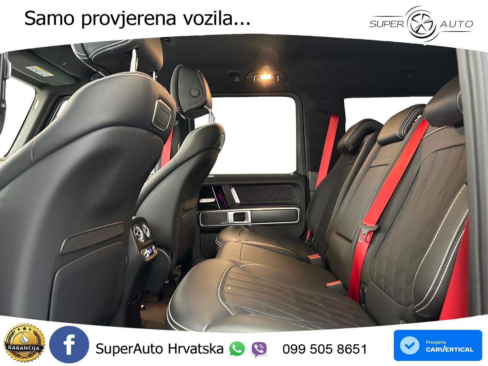 Mercedes AMG G 63 Long V8 (585 KS) 4MATIC 9G-TRONIC AMG SPEEDSHIFT PLUS Superior LED+GR SJED+ACC