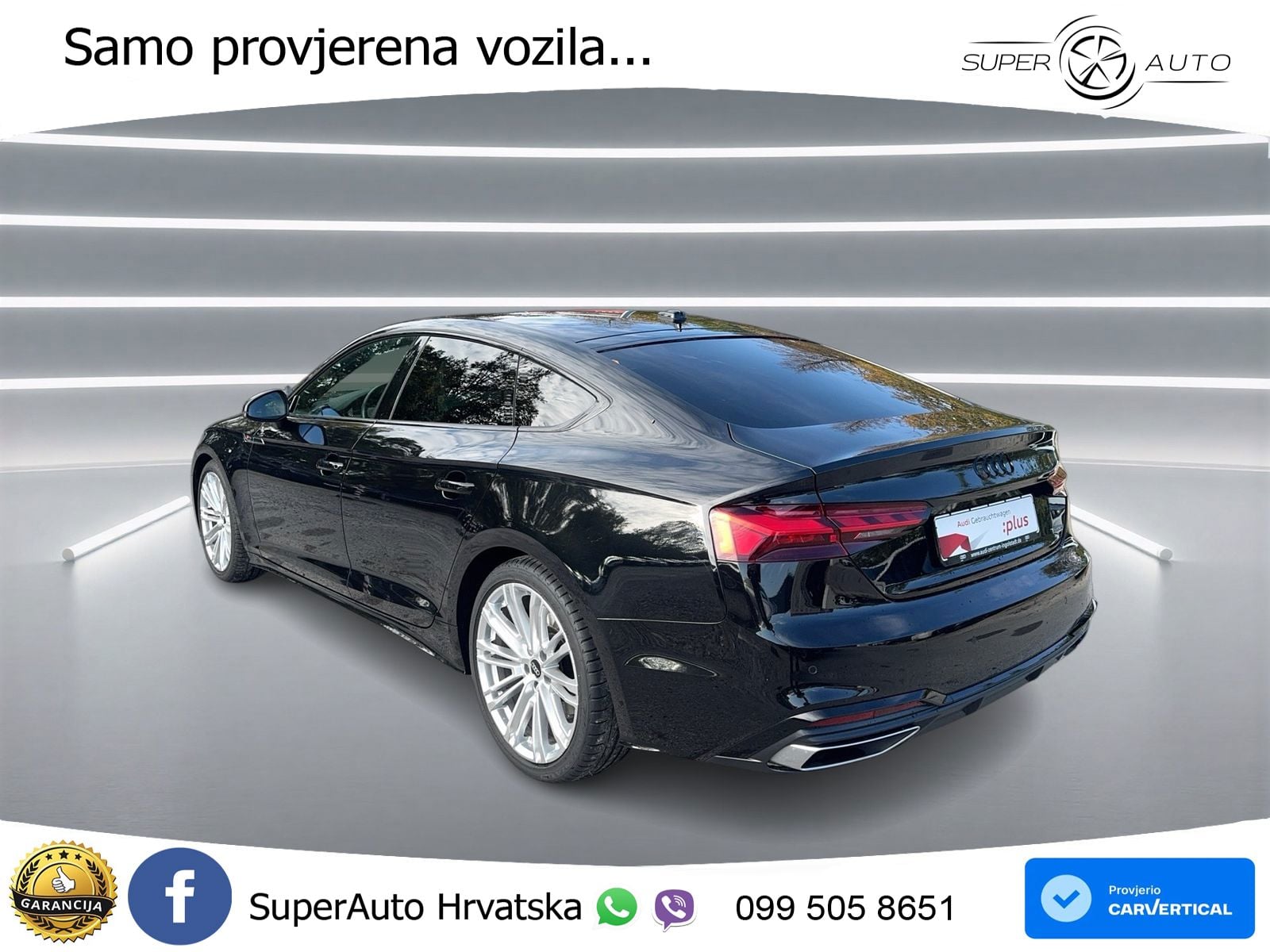 Audi A5 Sportback 45 TFSI (265 KS) quattro S tronic S line MATRIX+GR SJED+KAM