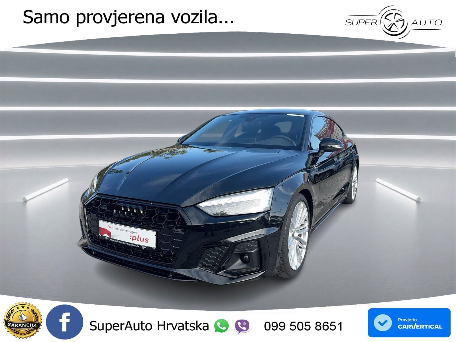 Audi A5 Sportback 45 TFSI (265 KS) quattro S tronic S line MATRIX+GR SJED+KAM