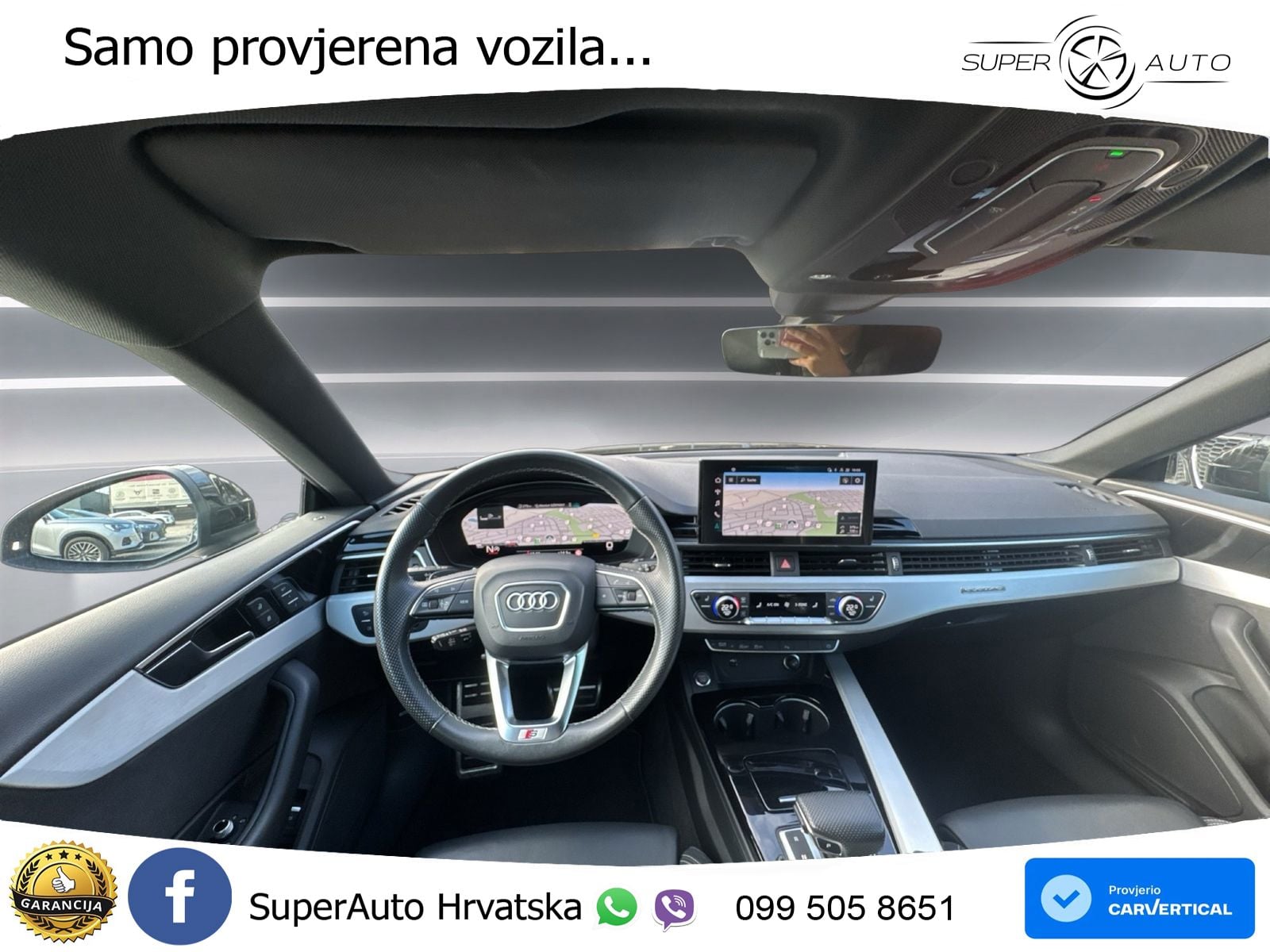 Audi A5 Sportback 45 TFSI (265 KS) quattro S tronic S line MATRIX+GR SJED+KAM