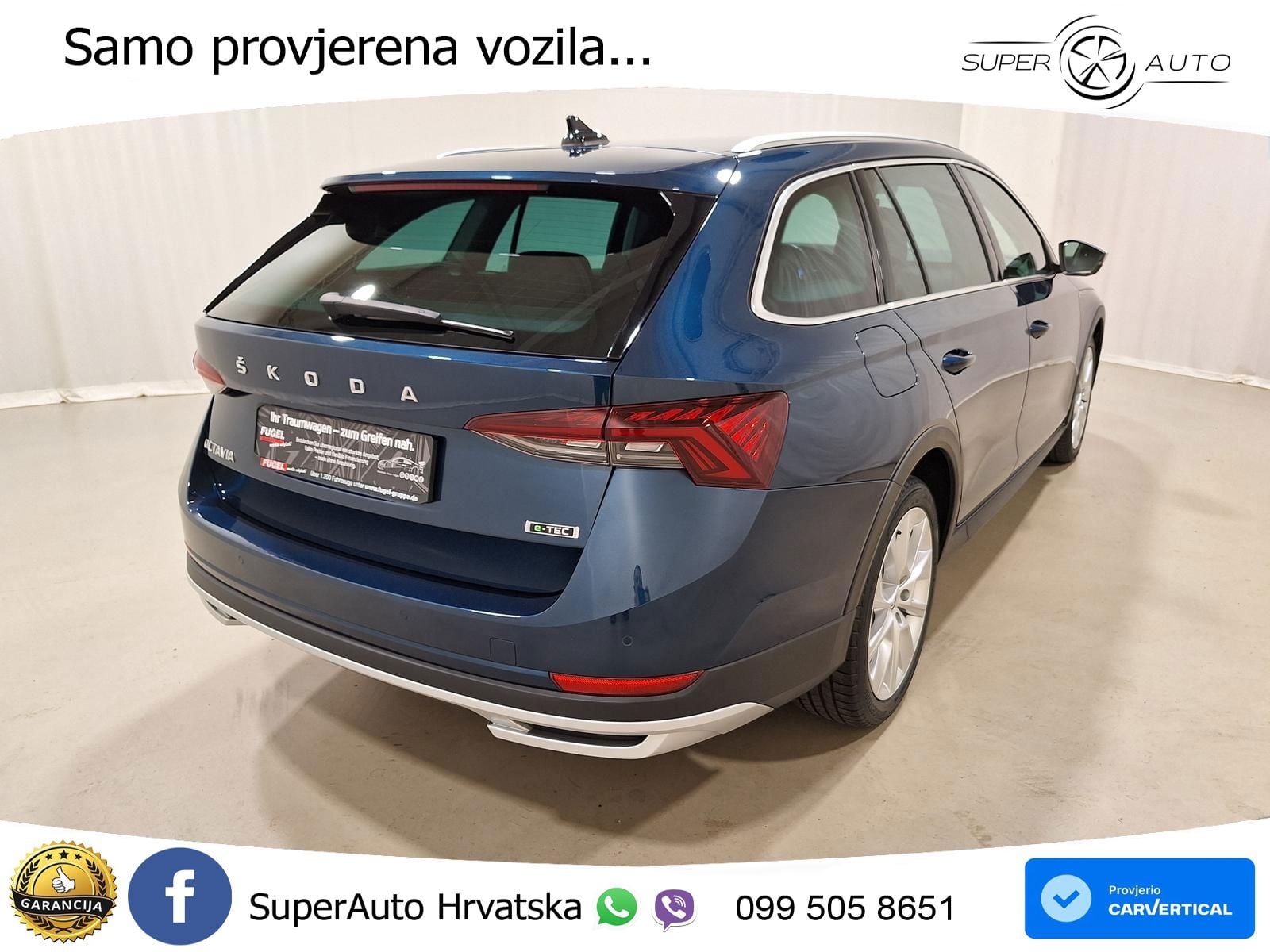 Škoda Octavia Combi 1.5 TSI EVO e-TEC (150 KS) DSG